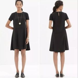 Madewell Womens Size 6 Tribune Dress Crepe Keyhole